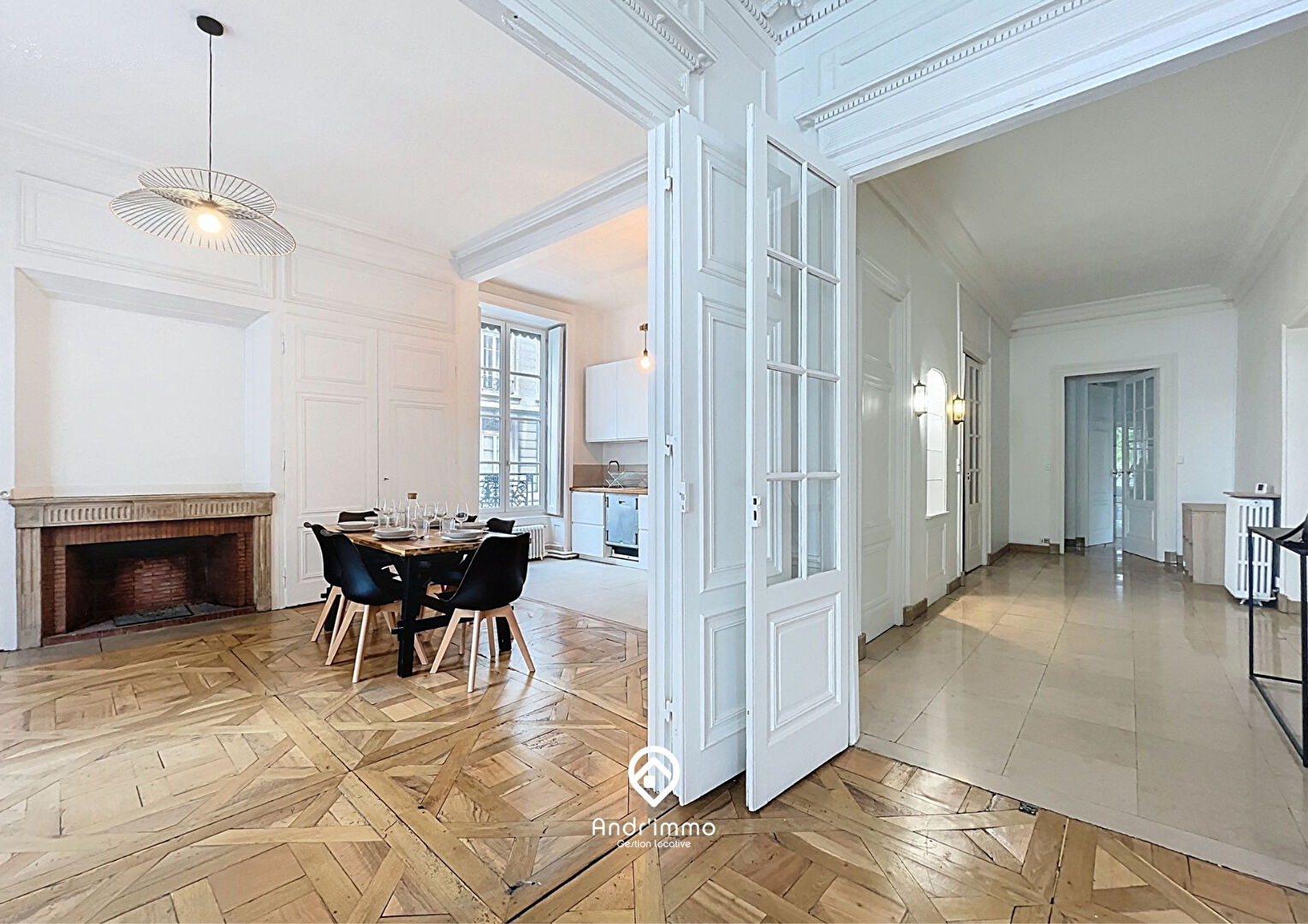 MAJESTIC – Appartement meublé 3 pièces de 120.25m² – LYON 02 GAILLETON