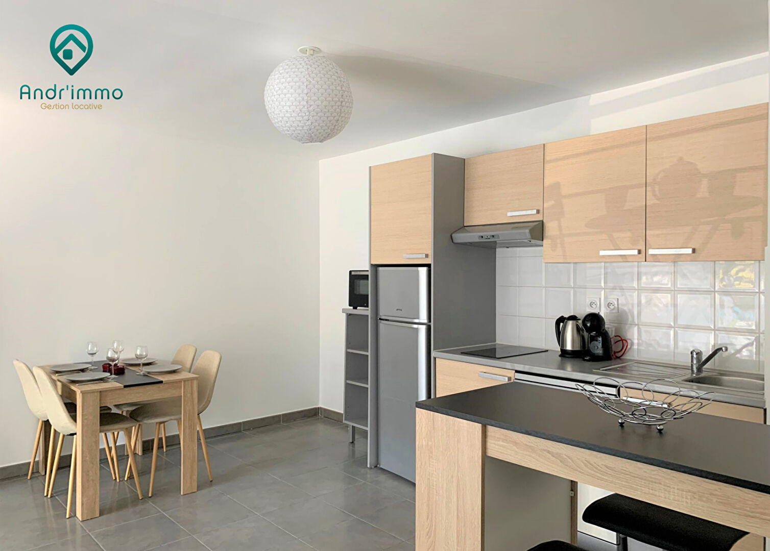 CARRÉ VICTOR – Appartement meublé 3 pièces avec loggia et garage – TASSIN HORLOGE