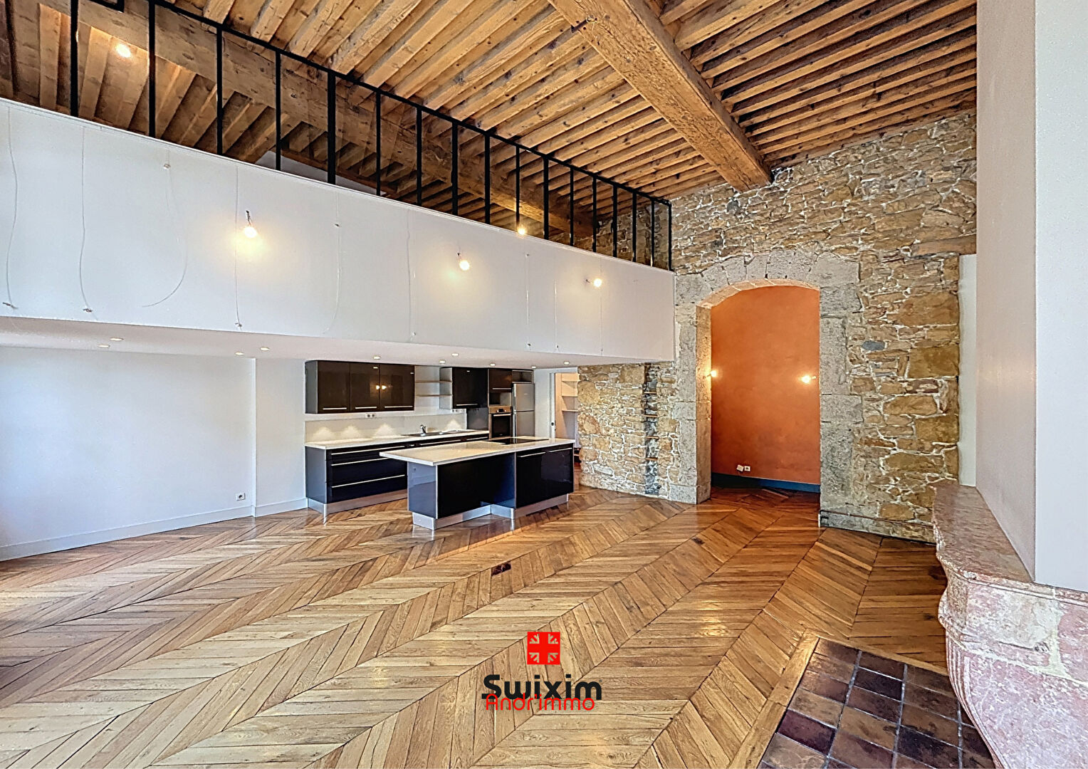 DUPLEX SOUFFLOT – Appartement  4 pièces bis 175m²  – LYON 01 QUAI LASSAGNE