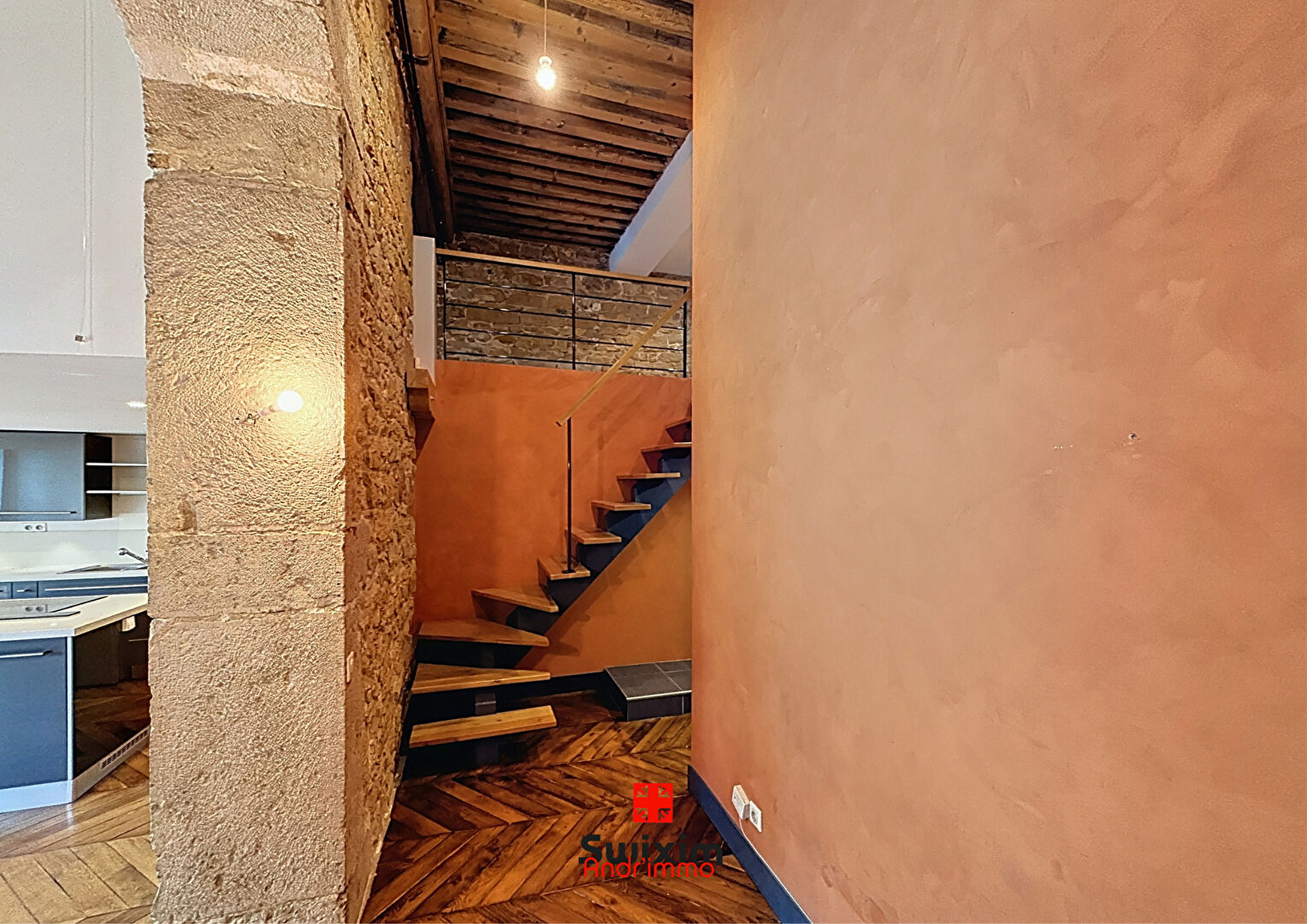 DUPLEX SOUFFLOT – Appartement  4 pièces bis 175m²  – LYON 01 QUAI LASSAGNE
