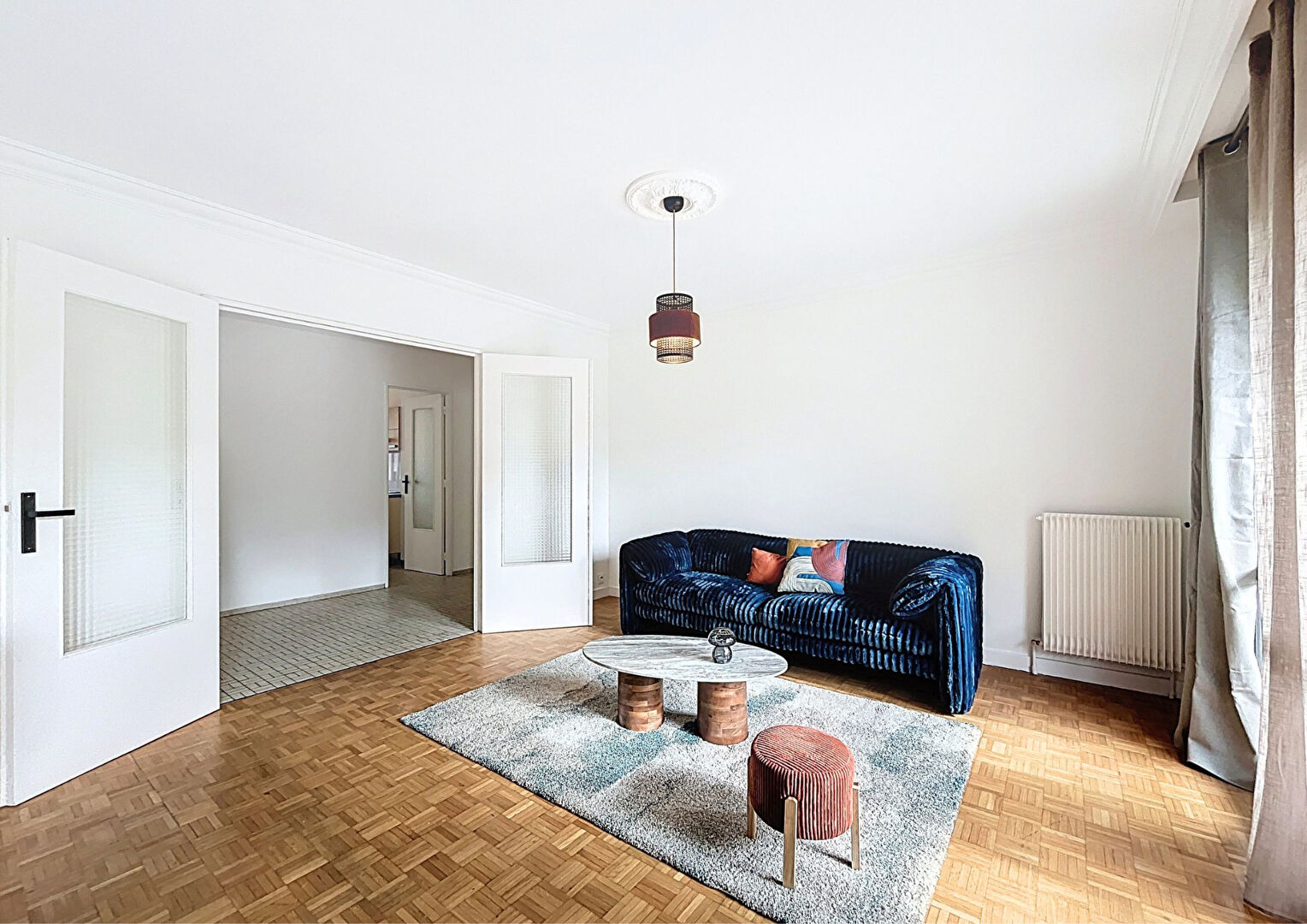 TOLSTOI 163 – T3 meublé de 94m² avec balcons, cave et garage – VILLEURBANNE-GRAND CLEMENT