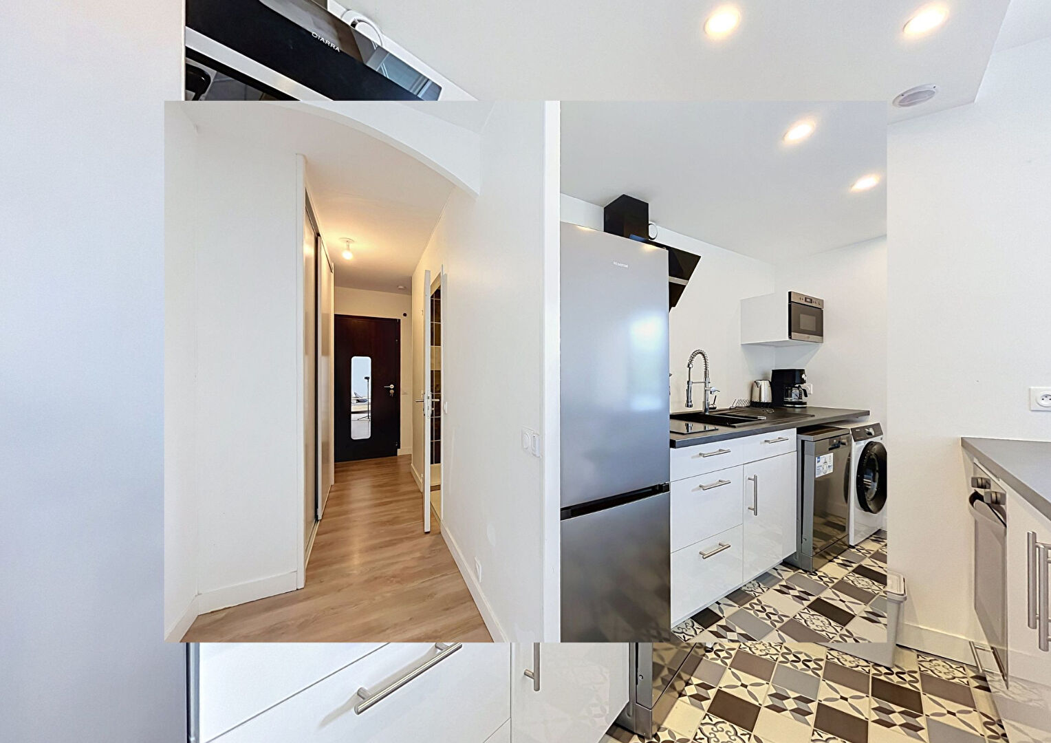 CLOS DE SAONE – T2 meublé de 40.50m² avec balcon et stationnement  – LYON 04 (JosephGillet)