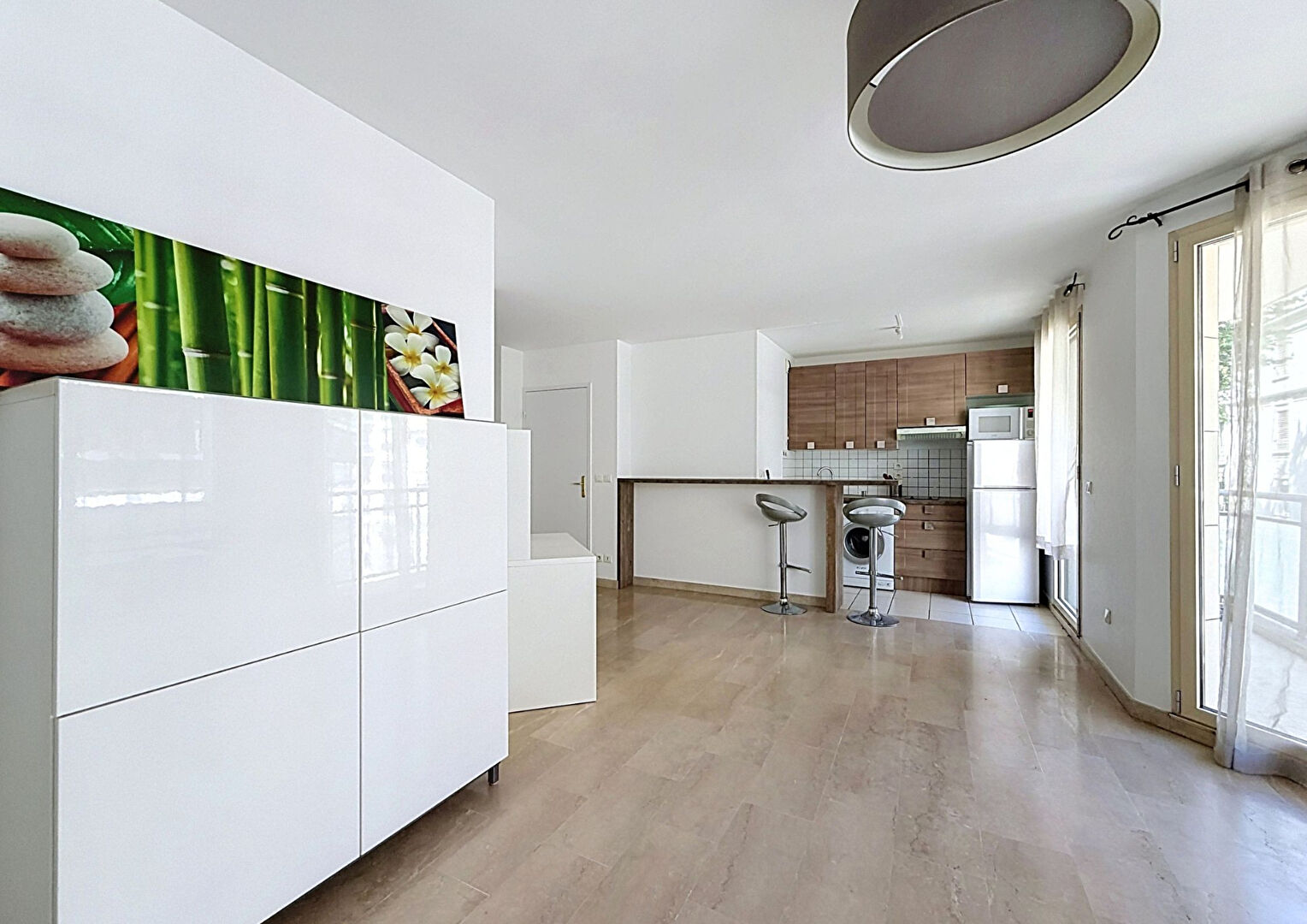 LE CARRÉ HAUSSMANN – Studio 37.38m² meublé avec balcon et Cave – LYON 03