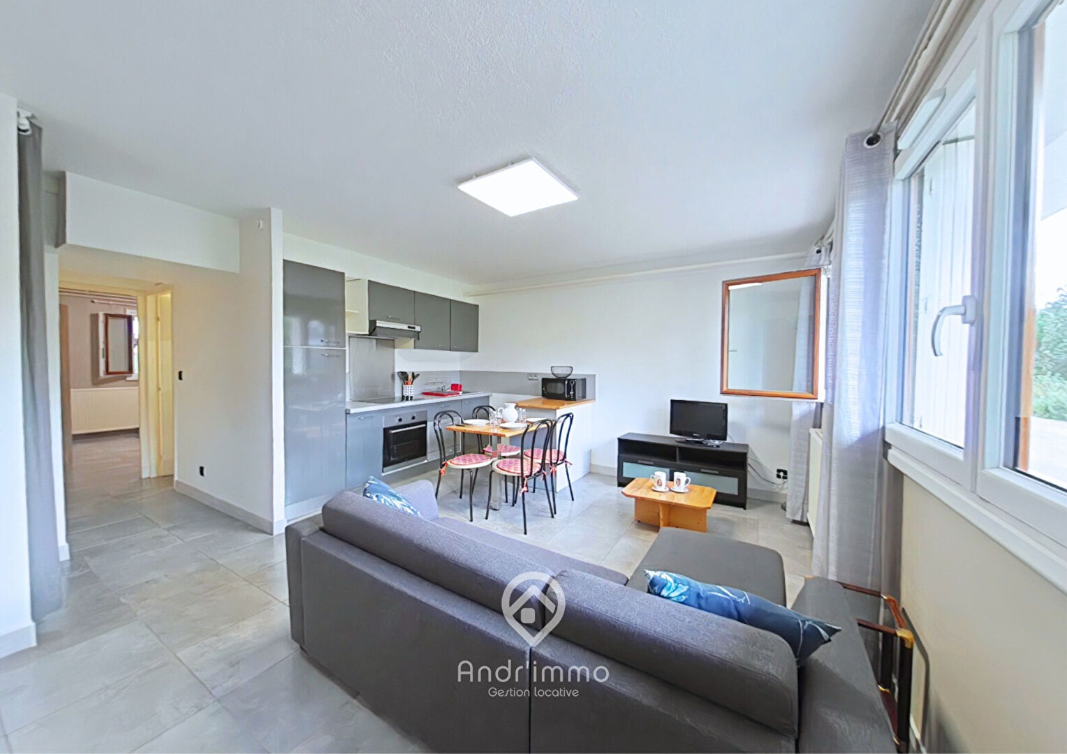 GUINA – T2 meublé de 41.84m² à Lyon 05 limite Tassin-La-Demi-Lune