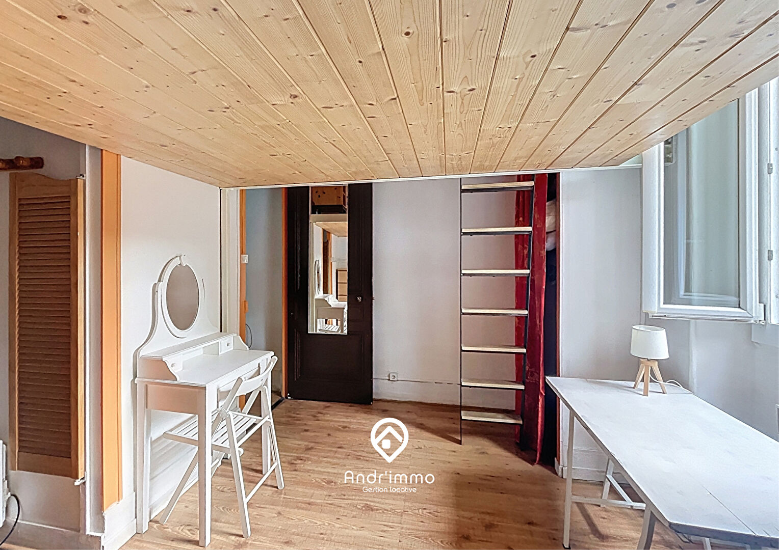 FEUILLAT – T2 meublé de 44.82m² – SANS SOUCIS
