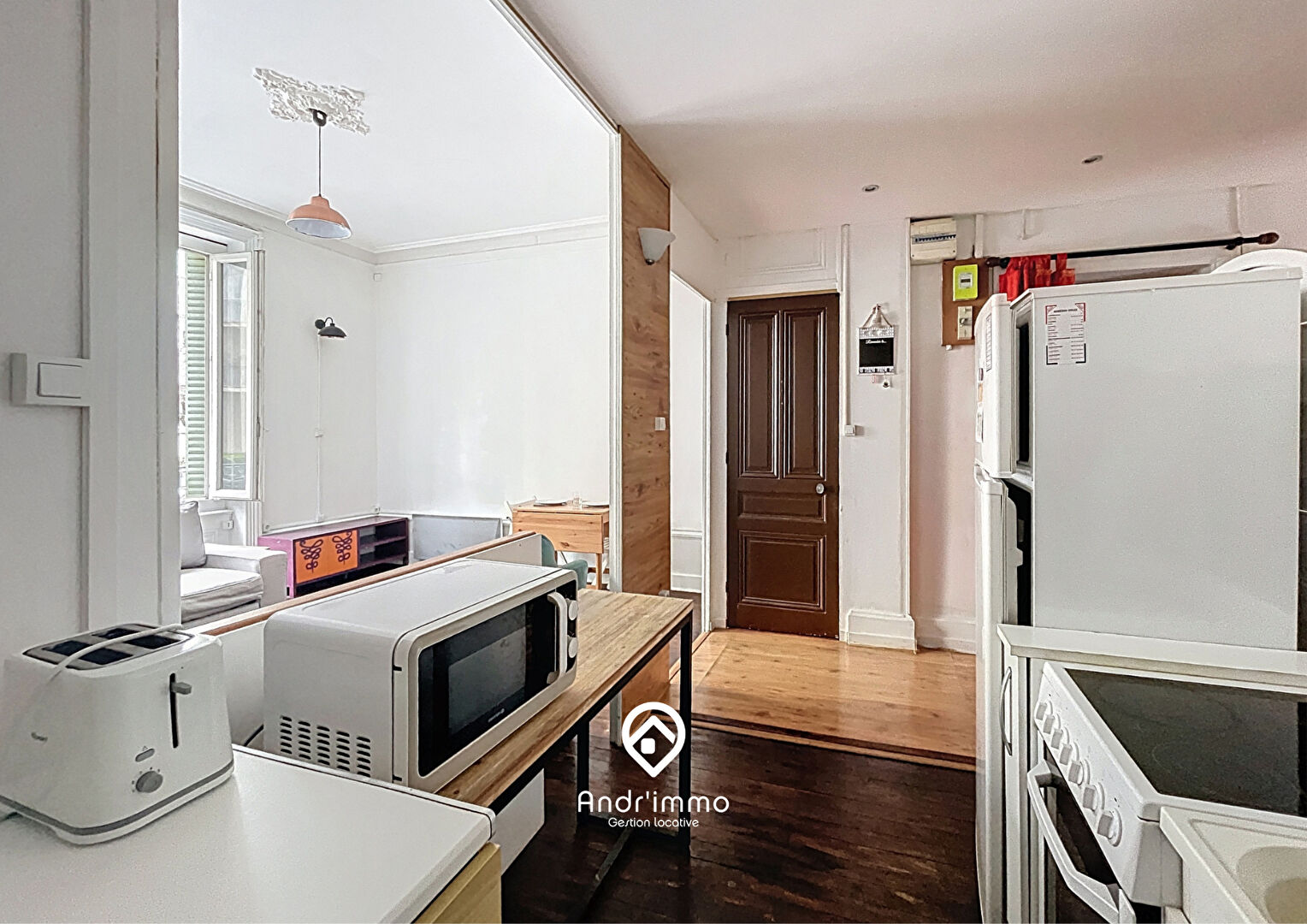 FEUILLAT – T2 meublé de 44.82m² – SANS SOUCIS