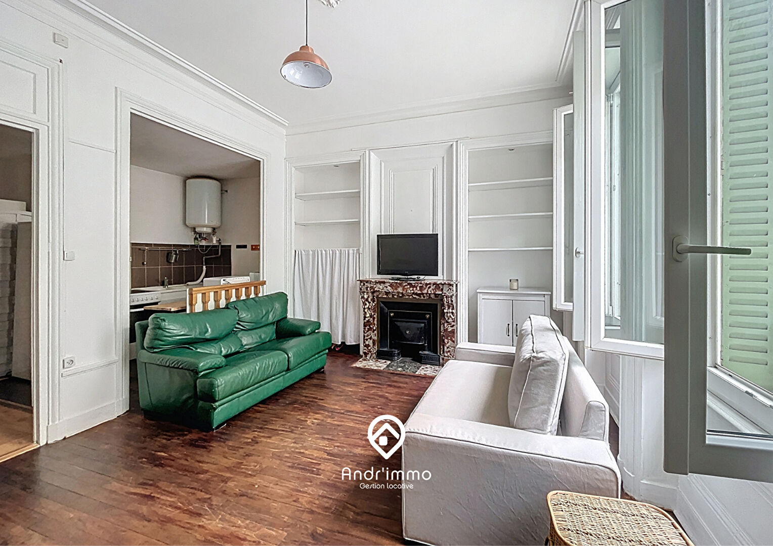 FEUILLAT – T2 meublé de 44.82m² – SANS SOUCIS