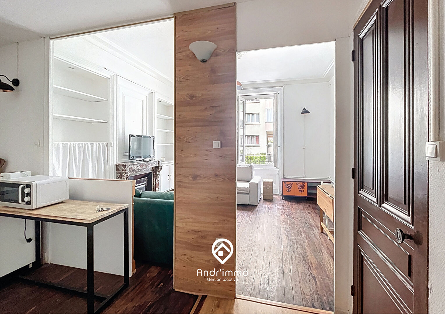 FEUILLAT – T2 meublé de 44.82m² – SANS SOUCIS