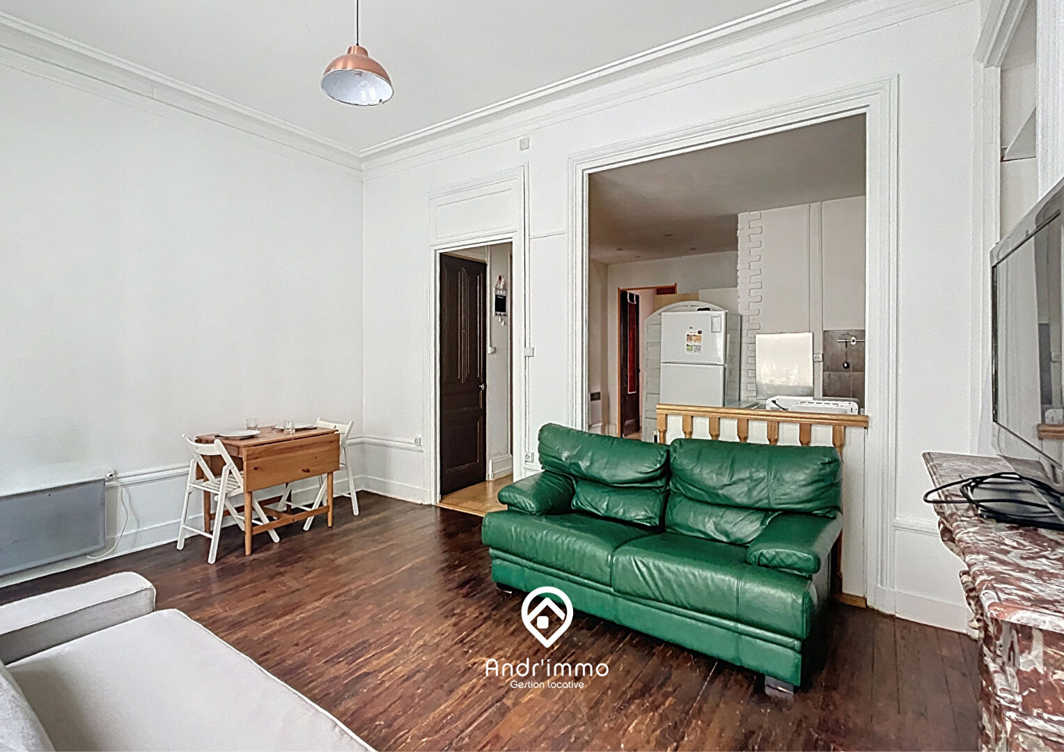 FEUILLAT – T2 meublé de 44.82m² – SANS SOUCIS
