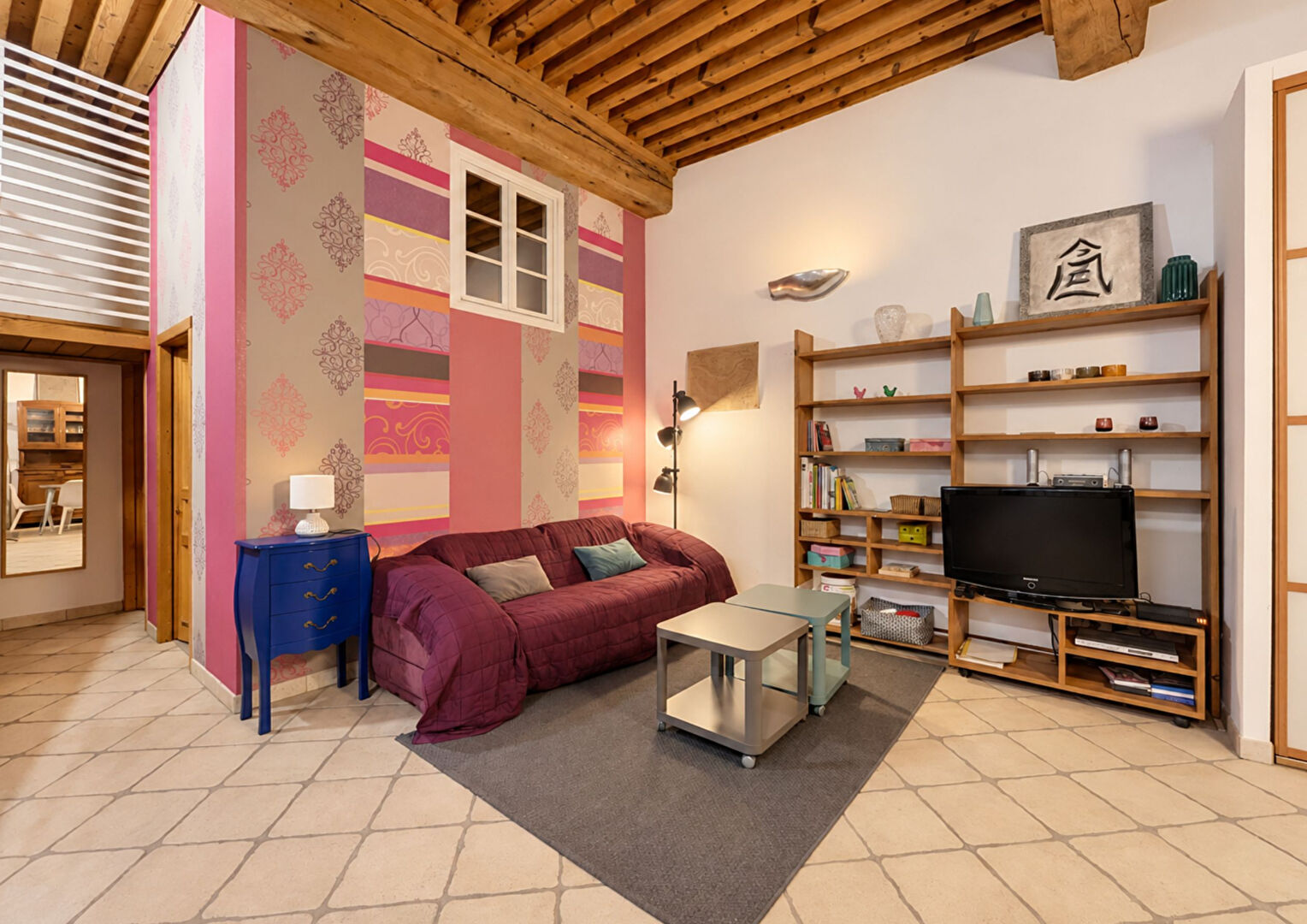 ATELIER – T3bis meublé de 54.28m² carrez et 74.71m² au sol – CROIX ROUSSE