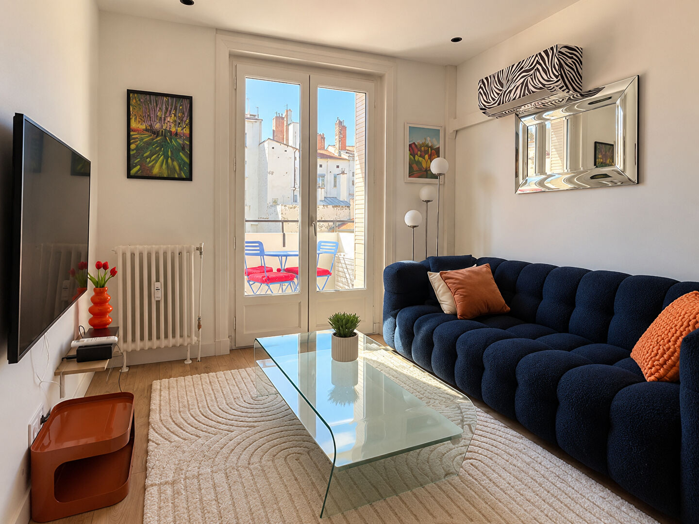 MOLIERE64 – T2 meublé de 35.07m² avec balcon et climatisation – LYON 03