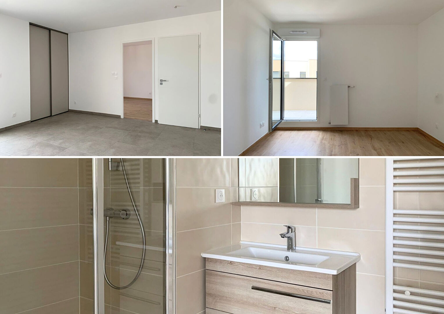 HORIZON B53 – Appartement 2 pièces 42m²  avec terrasse et parking  – CORBAS